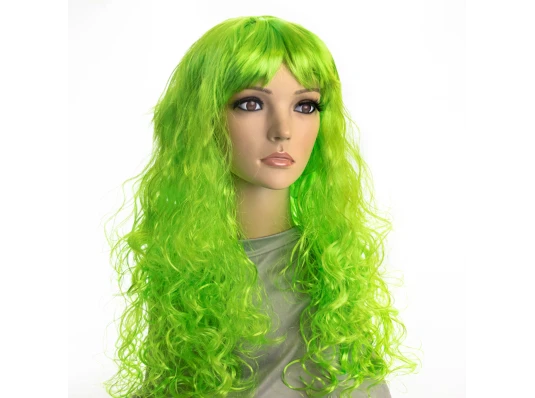 Парик Волнистый (зеленый) купить в интернет магазине подарков ПраздникШоп
