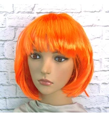 Парик Каре (оранжевый) купить в интернет магазине подарков ПраздникШоп