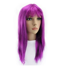Парик Ровный (сиреневый) купить в интернет магазине подарков ПраздникШоп