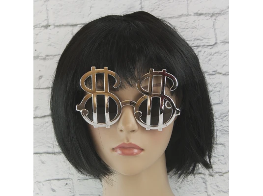 Очки Доллары (серебряные) купить в интернет магазине подарков ПраздникШоп