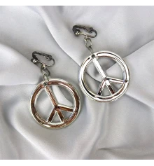 Аксессуарный набор Ретро Хиппи (серебряный) купить в интернет магазине подарков ПраздникШоп