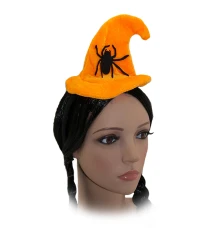 Шляпка на ободке Хэллоуин с Пауком купить в интернет магазине подарков ПраздникШоп