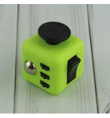 Кубик антистресс Fidget Cube (зеленый с черным) купить в интернет магазине подарков ПраздникШоп