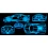 Чашка хамелеон 66052 ЧРЖ Bugatti neon (черная) купить в интернет магазине подарков ПраздникШоп