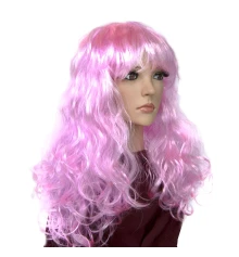 Парик Волнистый (светло-розовый) купить в интернет магазине подарков ПраздникШоп