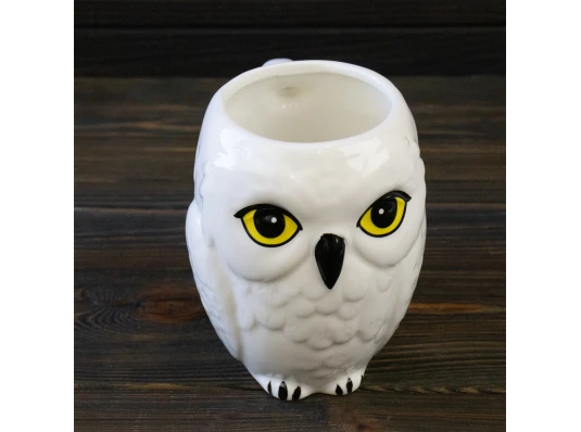 Кружка Гарри Поттер Сова Хедвиг 9715 (350мл) купить в интернет магазине подарков ПраздникШоп