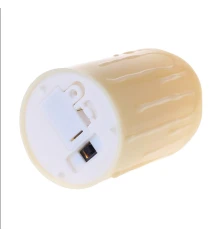 Свеча LED Живое пламя светящаяся 6х5см (молочная) купить в интернет магазине подарков ПраздникШоп