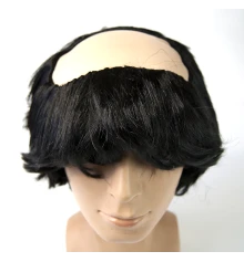 Парик Монаха с лысиной (черный) купить в интернет магазине подарков ПраздникШоп