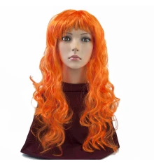 Парик Волнистый (оранжевый) купить в интернет магазине подарков ПраздникШоп