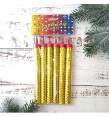 Свечи для Торта Холодный Фонтан 12см (уп. 6шт) купить в интернет магазине подарков ПраздникШоп