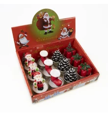 Свечи НГ фигурные 1013 (уп. 12шт) купить в интернет магазине подарков ПраздникШоп