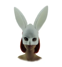 Маска Кролик PlayBoy Light (белая) купить в интернет магазине подарков ПраздникШоп