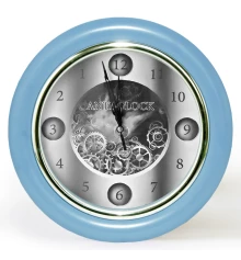 Часы с обратным ходом Anti-clock Ц012 (синие) купить в интернет магазине подарков ПраздникШоп
