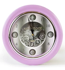 Часы с обратным ходом Anti-clock Ц012 (розовые) купить в интернет магазине подарков ПраздникШоп