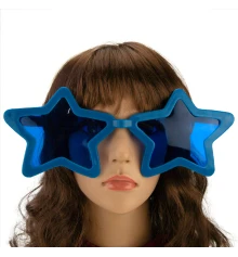 Очки Гигант Звезда (синие) купить в интернет магазине подарков ПраздникШоп