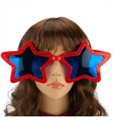 Очки Гигант Звезда (красные) купить в интернет магазине подарков ПраздникШоп