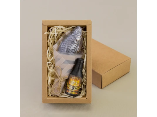 Подарочный набор из мыла Пиво с таранкой 12645 купить в интернет магазине подарков ПраздникШоп