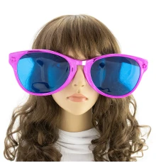 Очки Гигант Рей Бен Металлик (фуксия) купить в интернет магазине подарков ПраздникШоп