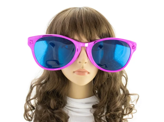 Очки Гигант Рей Бен Металлик (фуксия) купить в интернет магазине подарков ПраздникШоп