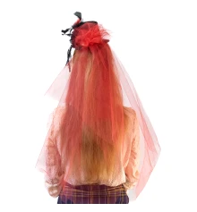 Карнавальная шляпка на заколках Констанс 13302 купить в интернет магазине подарков ПраздникШоп