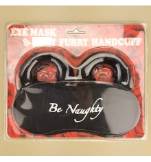 Эротический набор BE NAUGHTY (черный) купить в интернет магазине подарков ПраздникШоп