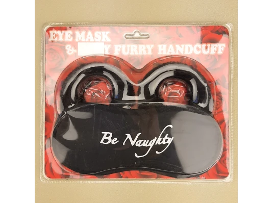 Эротический набор BE NAUGHTY (черный) купить в интернет магазине подарков ПраздникШоп