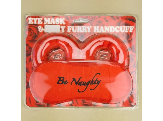 Эротический набор BE NAUGHTY (красный) купить в интернет магазине подарков ПраздникШоп