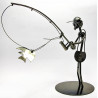 Техно-арт статуэтка "На рыбалке"