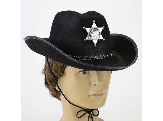 Шляпа Шерифа фетр купить в интернет магазине подарков ПраздникШоп