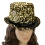 Карнавальная шляпа Блеск ретро с пайетками (золотая) купить в интернет магазине подарков ПраздникШоп