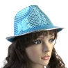 Шляпа Диско Твист (голубая)