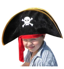 Шляпа детская Пират с повязкой купить в интернет магазине подарков ПраздникШоп