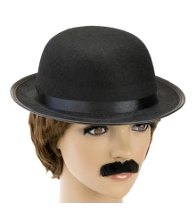 Шляпа детская Котелок фетр (черная) купить в интернет магазине подарков ПраздникШоп