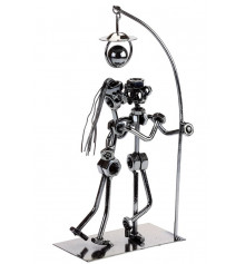 Техно-арт статуэтка "Пара под фонарем" купить в интернет магазине подарков ПраздникШоп