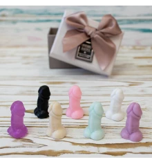 Подарочный набор из мыла ПЕНИСтые друзья 7в1 Радуга 13463 купить в интернет магазине подарков ПраздникШоп