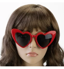Очки Сердце Love (красные) купить в интернет магазине подарков ПраздникШоп
