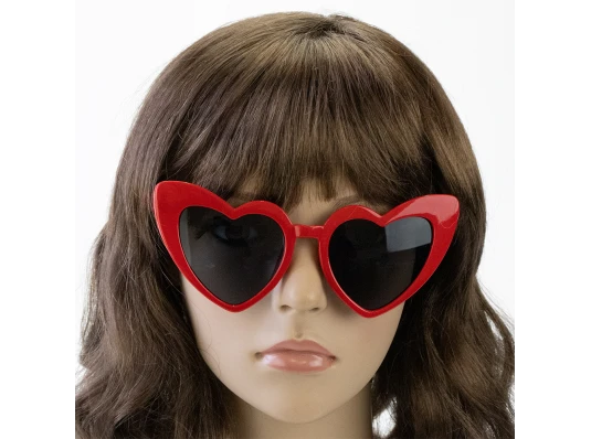 Очки Сердце Love (красные) купить в интернет магазине подарков ПраздникШоп