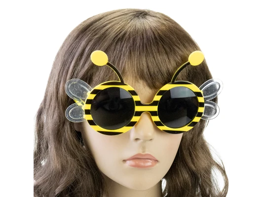 Очки Пчелка (желтые) купить в интернет магазине подарков ПраздникШоп