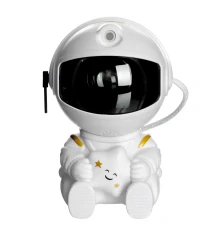 Ночник проектор звездного неба Космонавт от USB с пультом купить в интернет магазине подарков ПраздникШоп