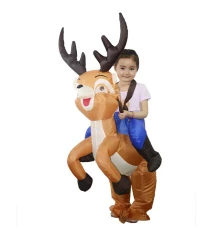 Надувной костюм детский Всадник на Олене купить в интернет магазине подарков ПраздникШоп