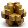 Головоломка деревянная "Куб" маленький