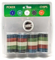 Покерные фишки ( 100 штук ) купить в интернет магазине подарков ПраздникШоп