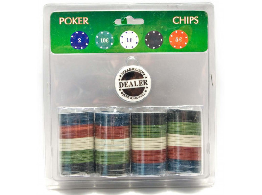 Покерные фишки ( 100 штук ) купить в интернет магазине подарков ПраздникШоп