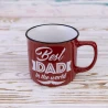 Кухоль для тата Кращий тато у світі - Best dad in the world 400мл 12732 (червоний)
