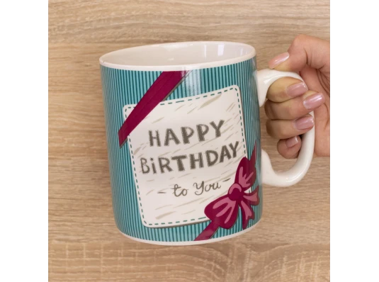 Кружка Гигант С Днем Рождения Тебя Happy Birthday to you купить в интернет магазине подарков ПраздникШоп