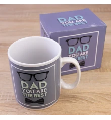 Кружка Гигант Папа, ты лучший - Dad you are the best купить в интернет магазине подарков ПраздникШоп