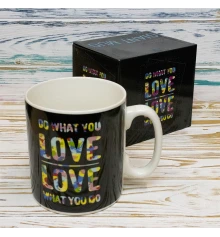 Кружка Гигант Делай то, что любишь... Do what you love купить в интернет магазине подарков ПраздникШоп
