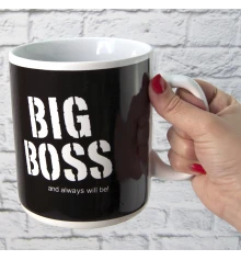 Кружка Гигант Большой Босс - Big Boss купить в интернет магазине подарков ПраздникШоп