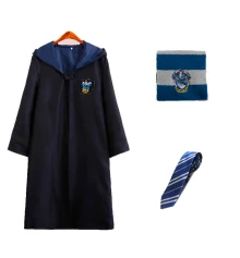 Костюм Гарри Поттер ученика Хогвартс Когтевран 4XL (плащ, шарф, галстук) купить в интернет магазине подарков ПраздникШоп