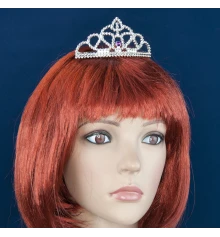 Корона детская для девочек 201 (уп. 12шт) купить в интернет магазине подарков ПраздникШоп